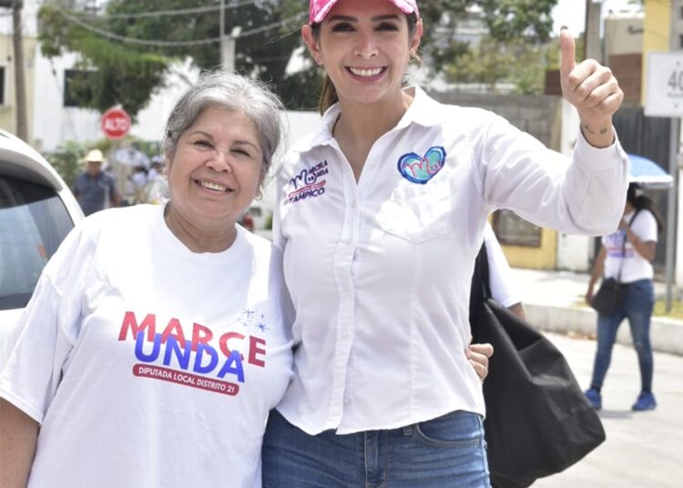 “Con el PAN Tampico Seguirá Brillando”: Marcela Unda