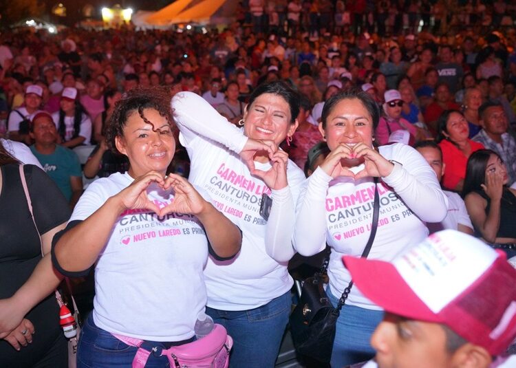 Con gran éxito concluye Carmen Lilia Canturosas campaña electoral en el Distrito III