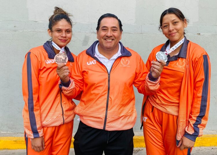 Con plata y bronce cierra Taekwondo de la UAT en Universiada Nacional