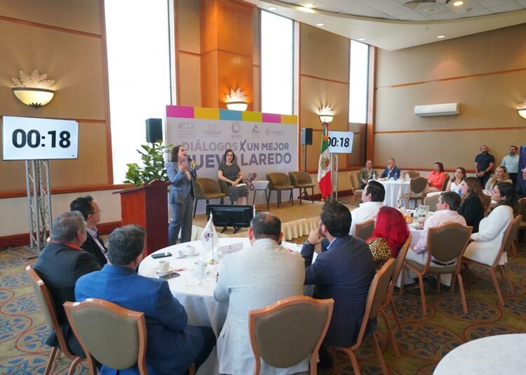 Consolida Carmen Lilia compromiso con desarrollo económico en Foro “Dialogo por un mejor NLD”