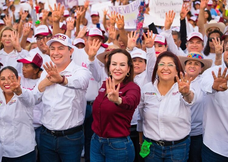 Convoca Carmen Lilia Canturosas a seguir con la transformación y votar por Morena
