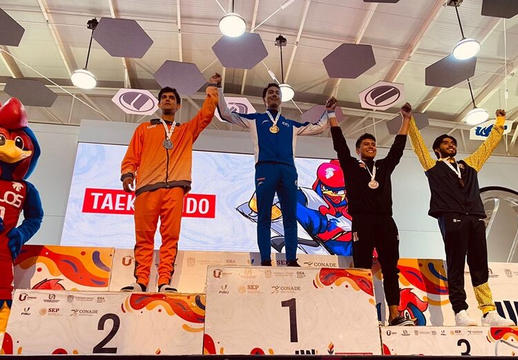 Da “Nacho” Pérez plata en TKD para la UAT