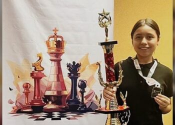 Daniela Ordoñez campeona en el Torneo Estatal de Ajedrez