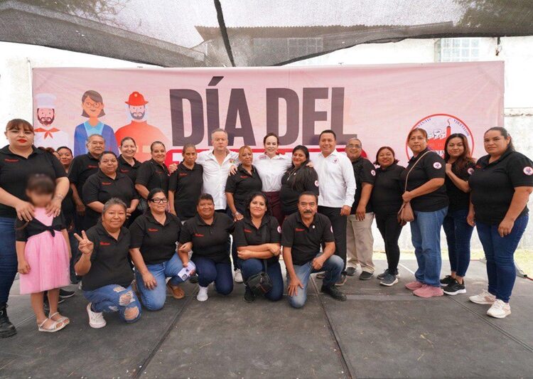 Destaca candidata a la presidencia municipal, Carmen Lilia, propuestas con la clase trabajadora