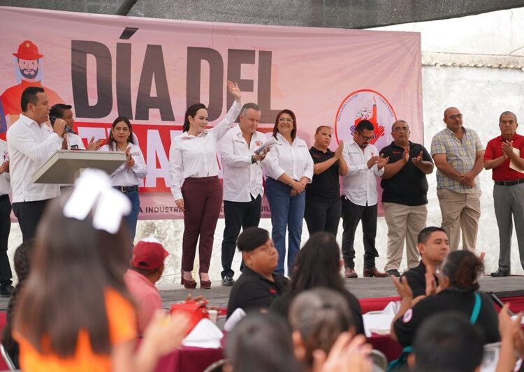 Destaca candidata a la presidencia municipal, Carmen Lilia, propuestas con la clase trabajadora