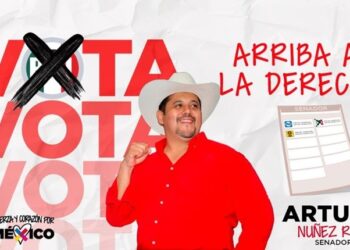 El 2 de junio voten por Arturo Núñez para Senador de Tamaulipas