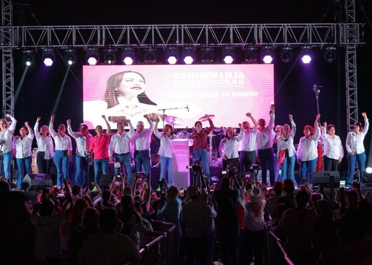 “En el Distrito 2 vamos por el triunfo este 2 de junio”: Carmen Lilia Canturosas