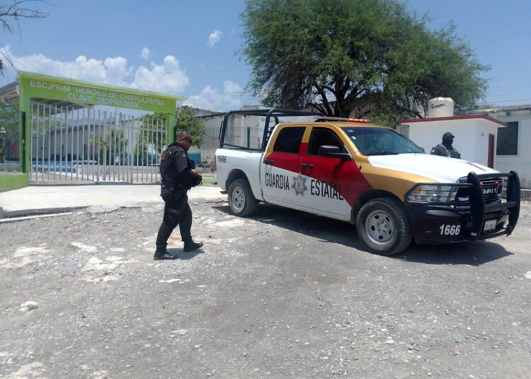 Escuelas comunitarias de Jaumave vigiladas a través del operativo Ejido Seguro