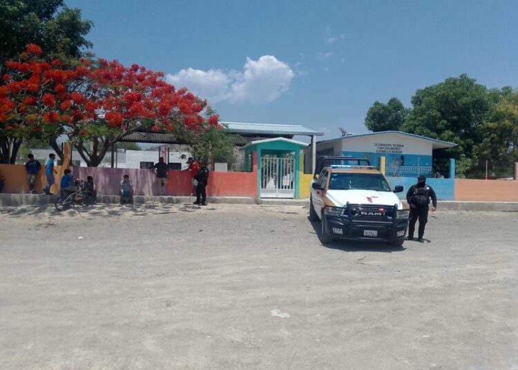 Escuelas comunitarias de Jaumave vigiladas a través del operativo Ejido Seguro