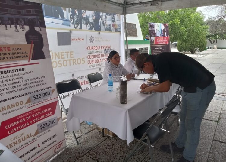Estudiantes universitarios de NLD muestran interés en pertenecer a la Guardia Estatal