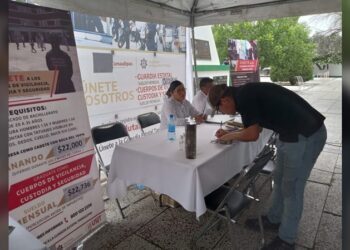 Estudiantes universitarios de NLD muestran interés en pertenecer a la Guardia Estatal