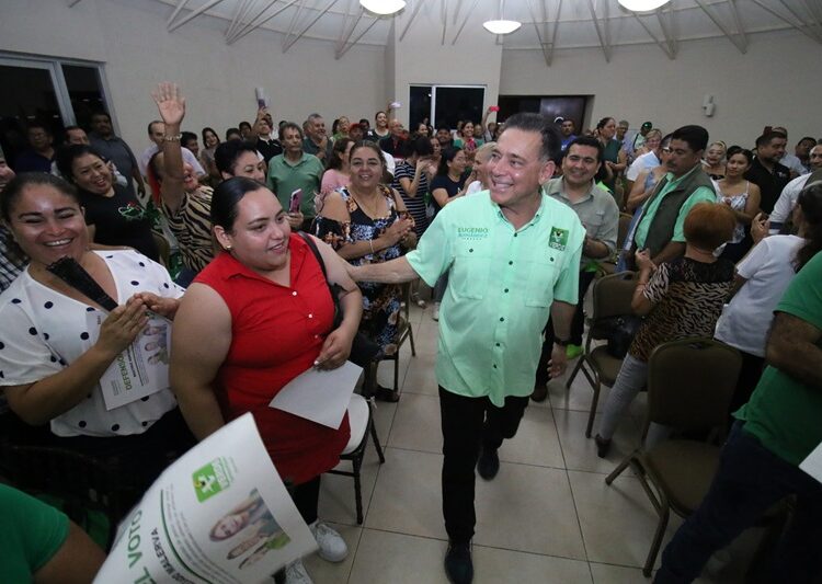 Eugenio entrega nombramientos a estructura electoral en la zona sur
