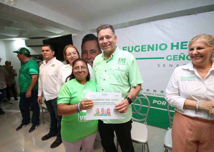 Eugenio entrega nombramientos a estructura electoral en la zona sur