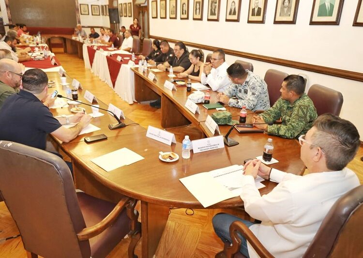 Evalúa y refuerza Mesa de Seguridad Municipal estrategia de prevención del delito