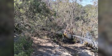 Extinguen incendio en Cañón del Novillo