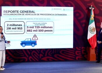 Tamaulipas, es el estado con mayor número de vehículos regularizados