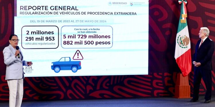 Tamaulipas, es el estado con mayor número de vehículos regularizados