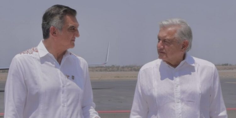 AMLO y Américo revisan avances del IMSS-Bienestar en Tamaulipas