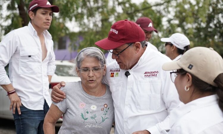 Familias del sector Monte Alto respaldan proyecto de reelección de AMM