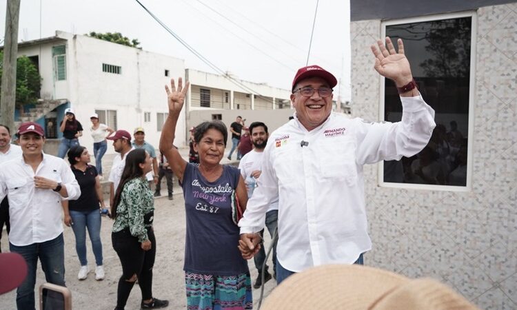 Familias del sector Monte Alto respaldan proyecto de reelección de AMM