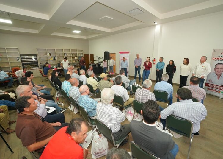 Ganaderos de NLD dan apoyo total a Carmen Lilia Canturosas