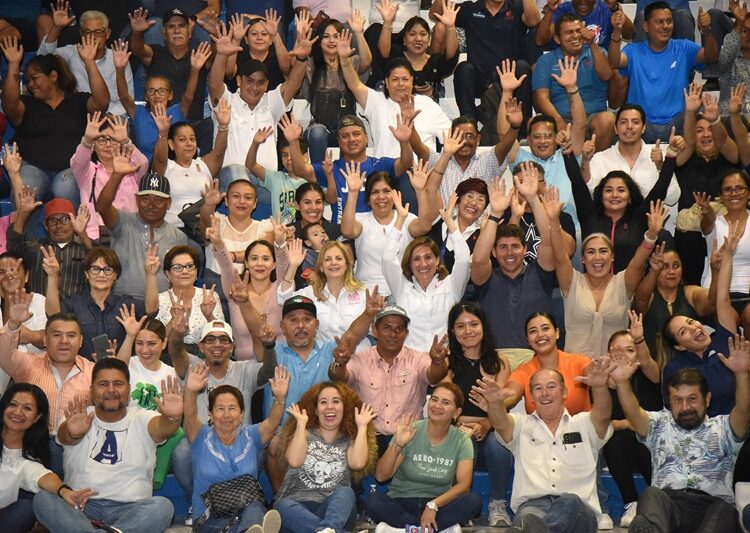 Garantiza Rosa González continuar con más infraestructura deportiva