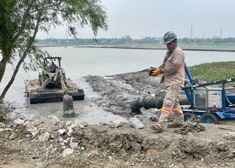 Gracias al desazolve del Champayán, altamirenses aún cuentan con el vital líquido