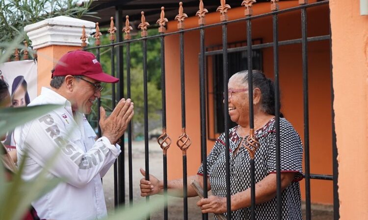 Gran aceptación para Armando Martínez en “Caminata de la Unidad” en el Sector Arboledas