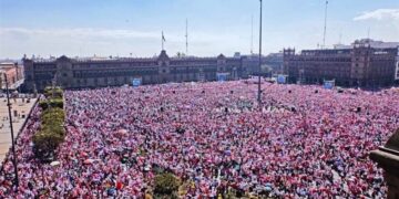 Marcha Marea Rosa: 95 mil personas y saldo blanco reporta CDMX