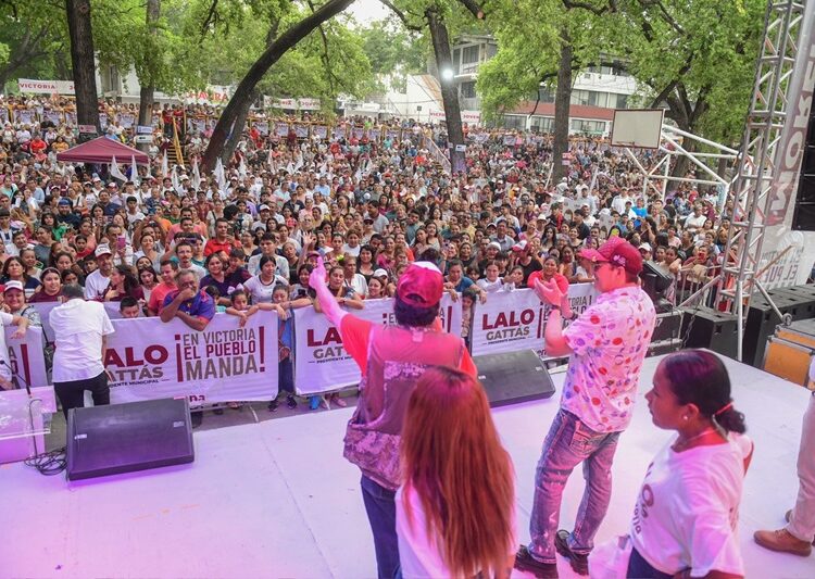 Impresionante cierre de campaña de Lalo Gattás