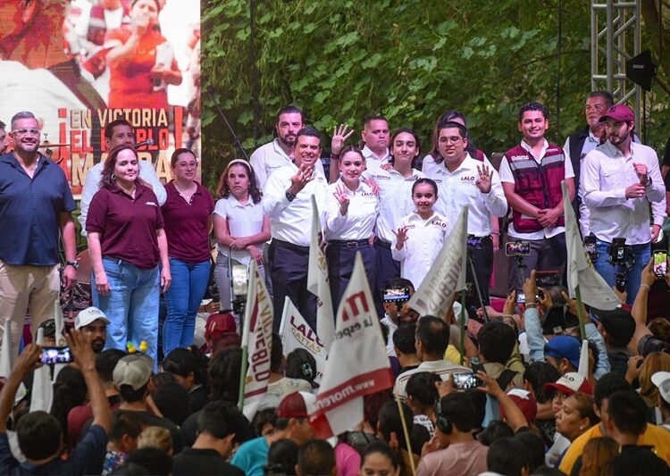 Impresionante cierre de campaña de Lalo Gattás