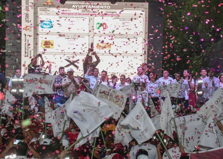 Impresionante cierre de campaña de Lalo Gattás