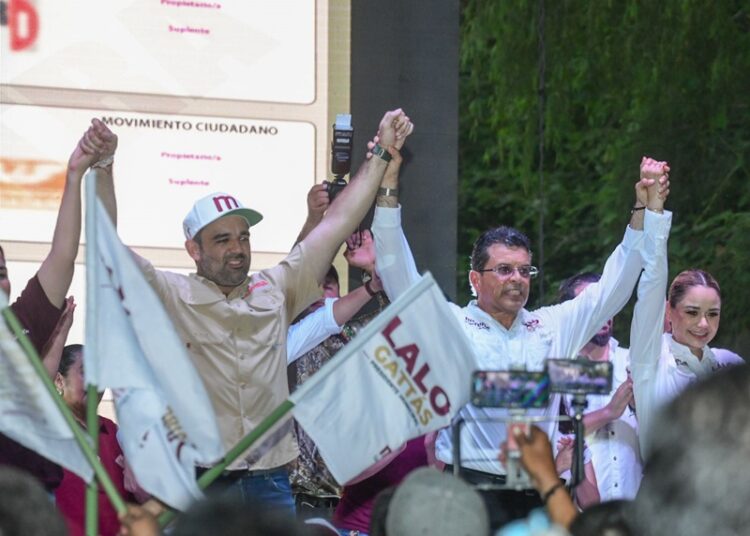 Impresionante cierre de campaña de Lalo Gattás