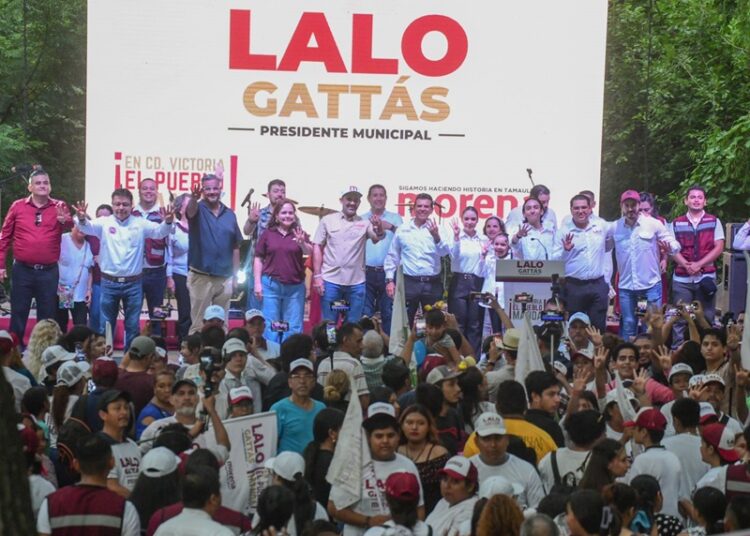 Impresionante cierre de campaña de Lalo Gattás