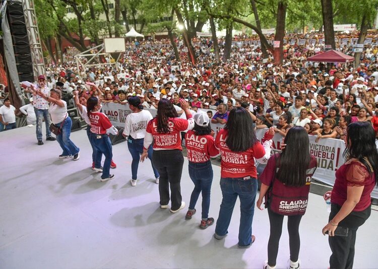 Impresionante cierre de campaña de Lalo Gattás