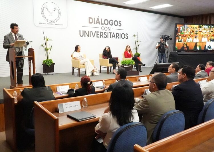 Inaugura rector de la UAT diálogos de universitarios con candidatas al Senado de la República