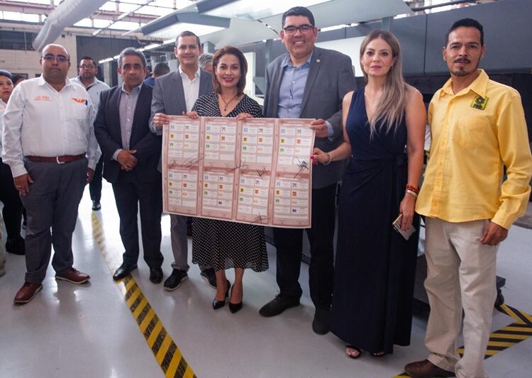 Inicia la impresión de boletas para la elección local de diputaciones y ayuntamientos en Tamaulipas