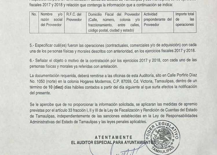 Investiga Auditoría Superior a 18 empresas ligadas a Oscar Almaraz