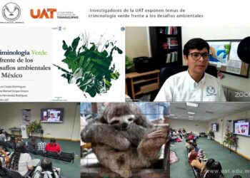 Investigadores de la UAT exponen temas de criminología verde en simposio de ciencias ambientales