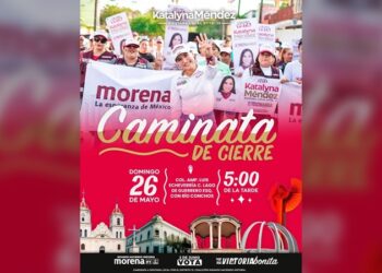 Invita Katalyna Méndez a su gran cierre de campaña