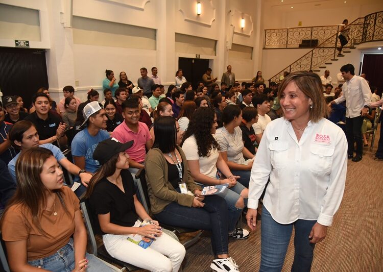Jóvenes respaldan la continuidad en Tampico con Rosa González