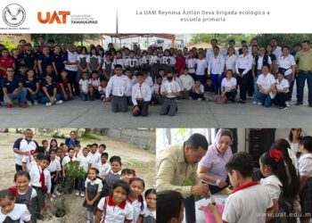 La UAT lleva brigada asistencial a escuela primaria de Reynosa
