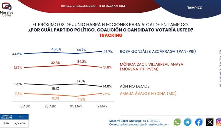 “La Victoria del PAN será Contundente en Tampico”: Rosa González