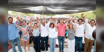 Llama Pepe Schekaibán al voto masivo por los candidatos del PAN-PRI en Tampico