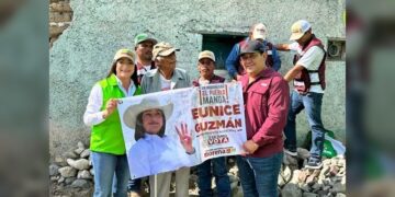 Habitantes de Miquihuana buscan la 4T con la Dra. Eunice Guzmán Torres
