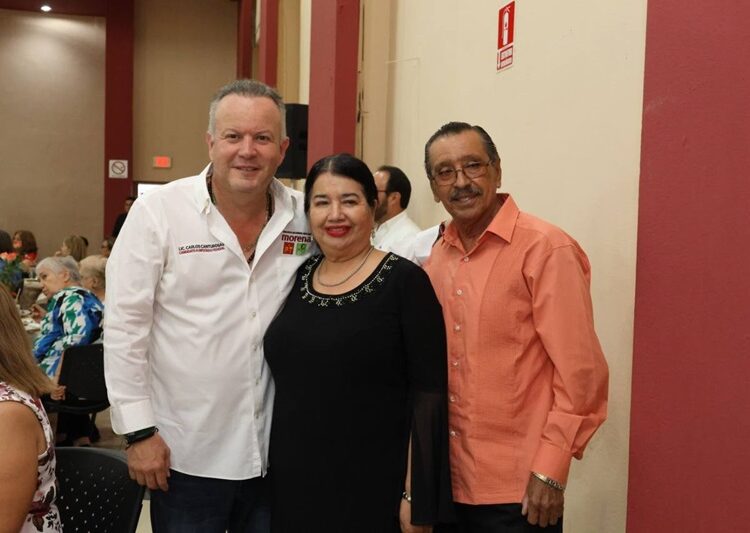 Maestros jubilados van con Carlos Canturosas