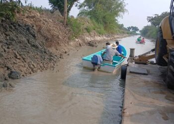 Mantiene COMAPA Altamira desazolve del sistema lagunario ante contingencia hídrica