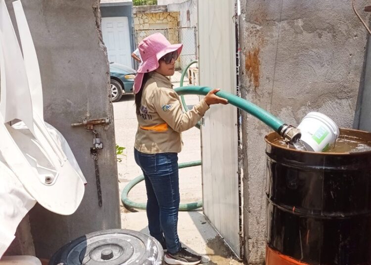 Mantiene COMAPA Altamira desazolve del sistema lagunario ante contingencia hídrica