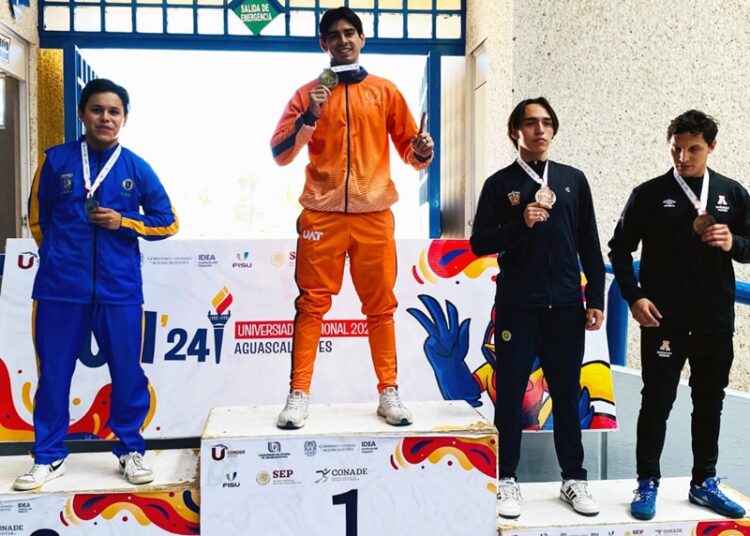 Más oro para la UAT en Universiada Nacional 2024