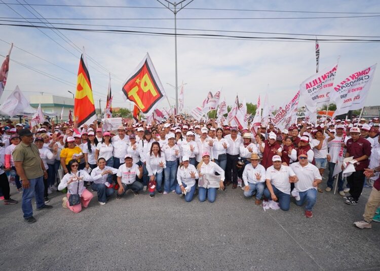 Neolaredenses se unen a Carmen Lilia en ‘Mega Pegoteo’ en Reservas Territoriales